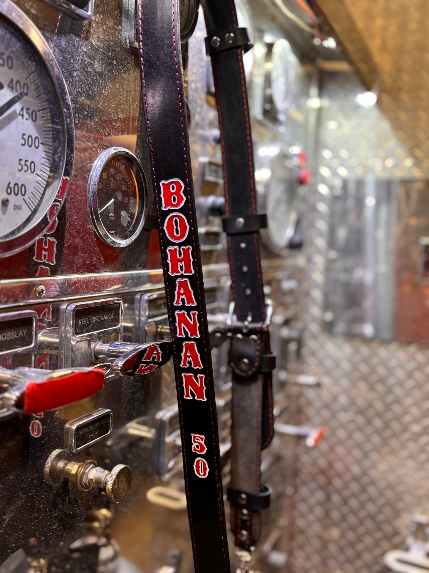 Custom Firefighter Radio Strap