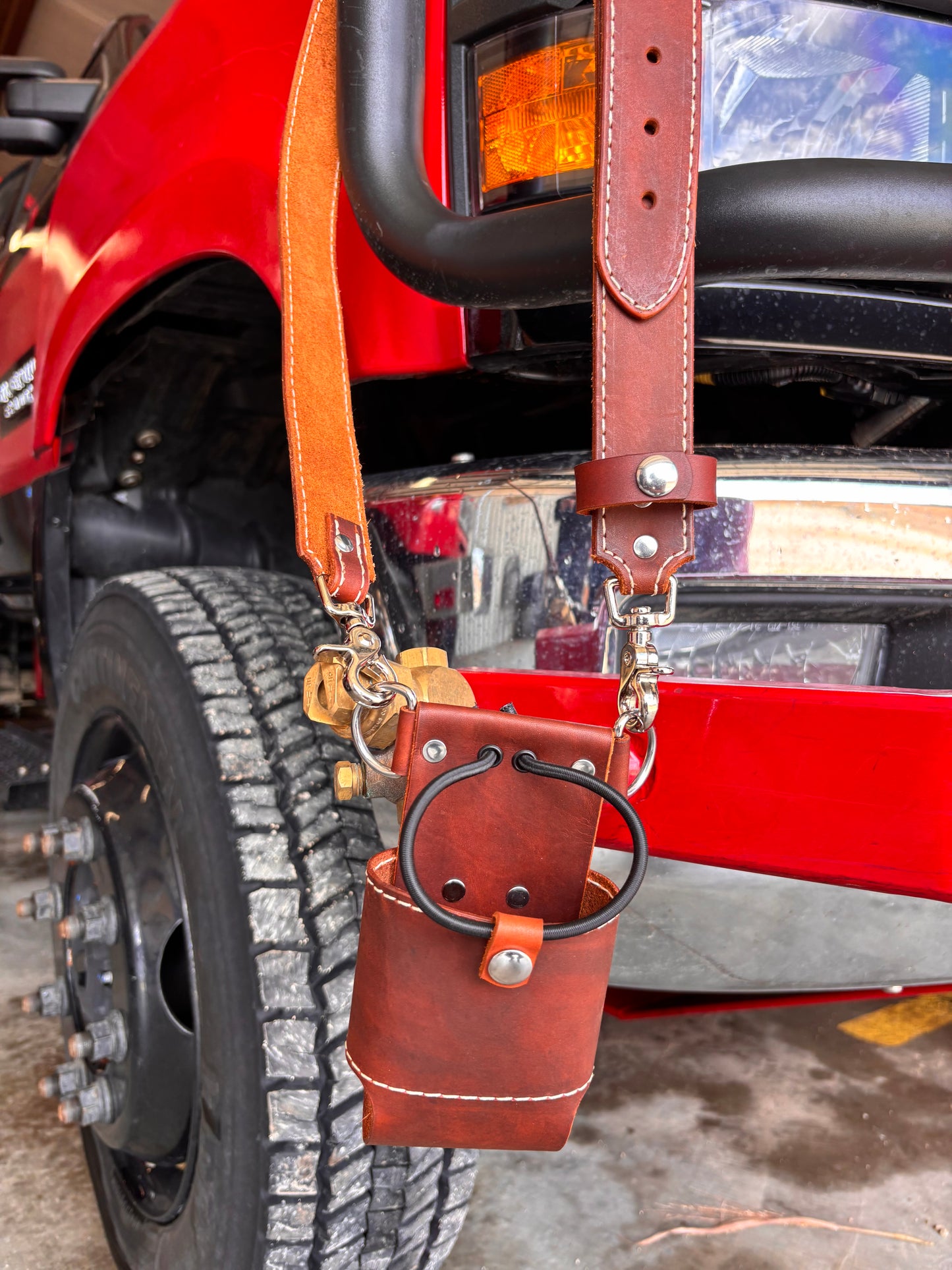 Custom Firefighter Radio Strap