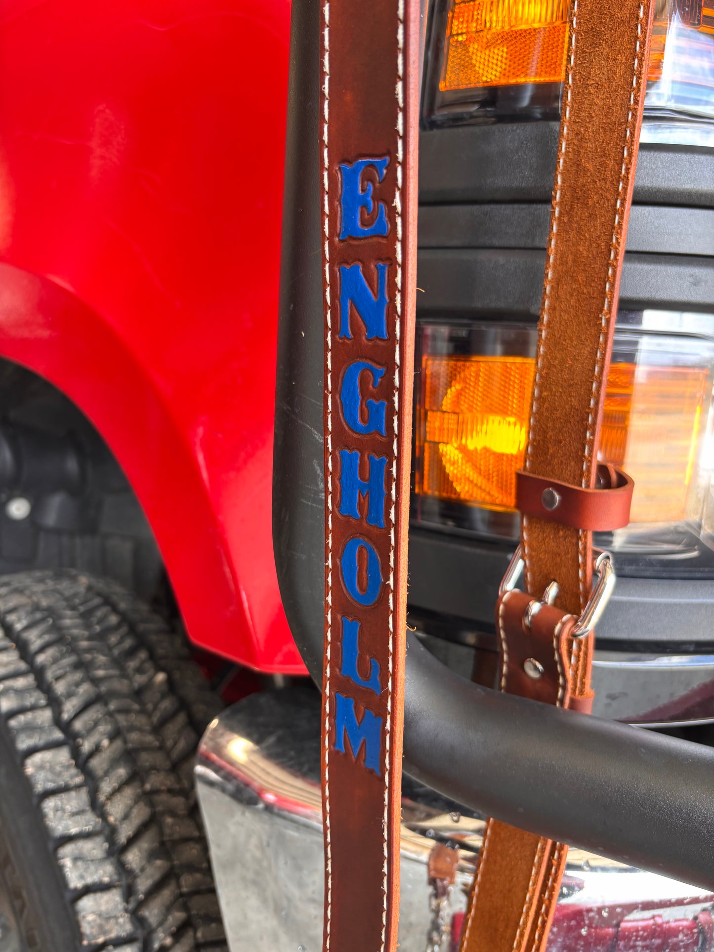 Custom Firefighter Radio Strap