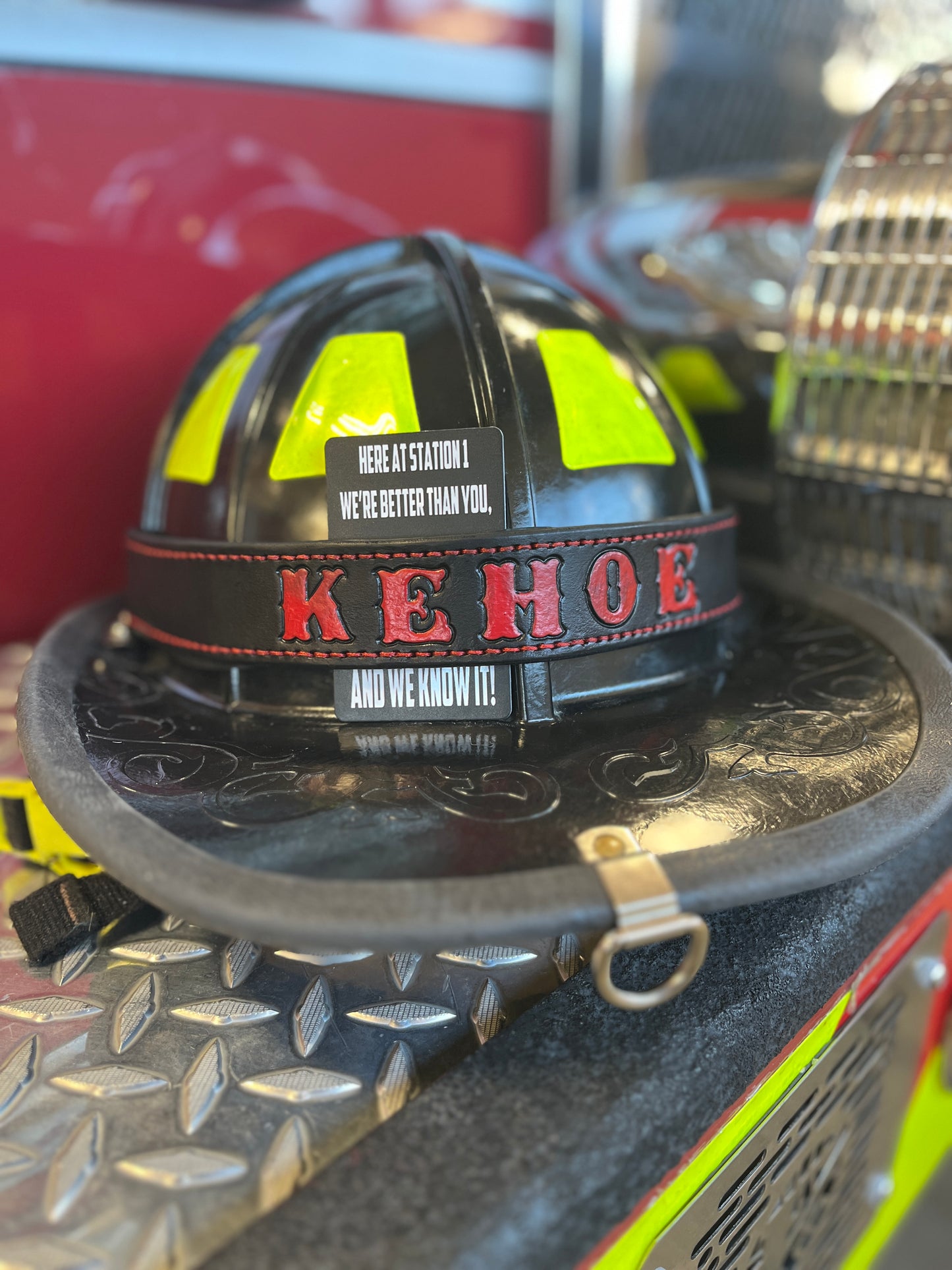 Helmet Name Band